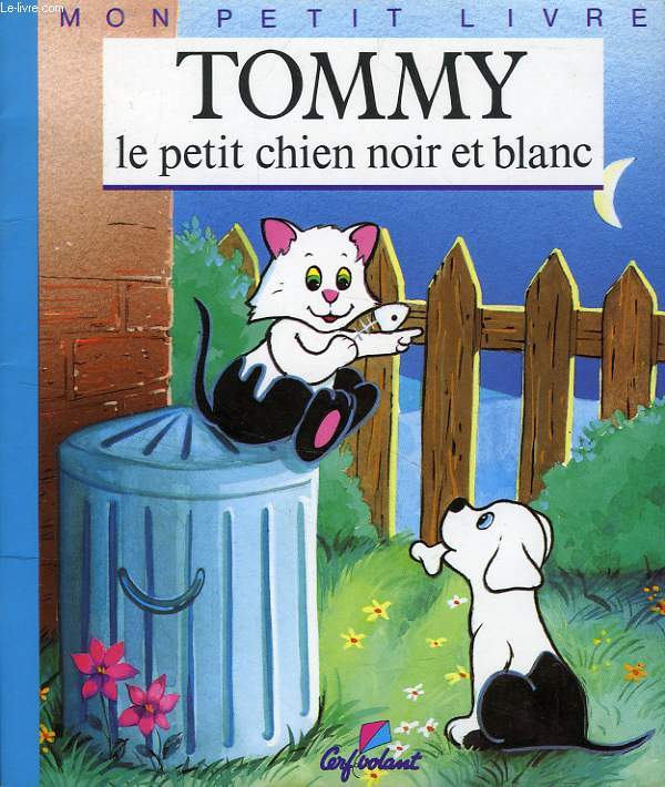 TOMMY, LE PETIT CHIEN NOIR ET BLANC