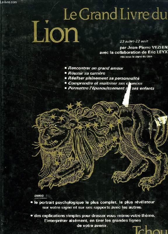 LE GRAND LIVRE DU LION