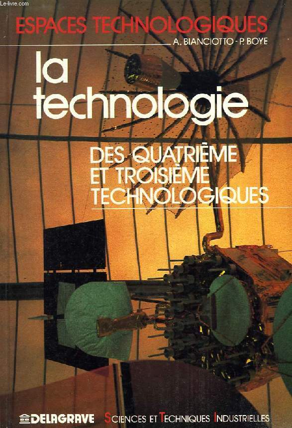 LA TECHNOLOGIE DES 4e ET 3e TECHNOLOGIQUES
