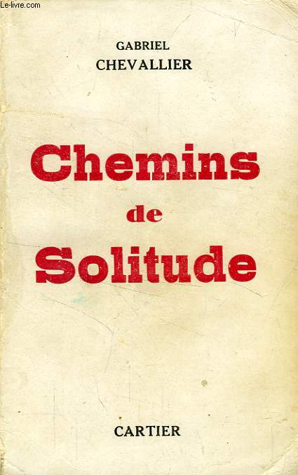 CHEMINS DE SOLITUDE