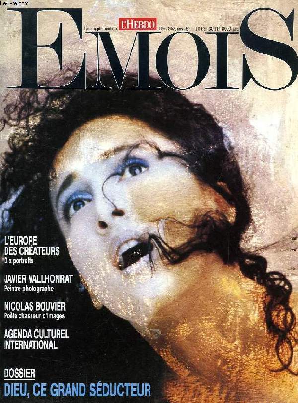EMOIS, N 1, DEC.-JAN. 1986-1987, SUPPLEMENT DE L'HEBDO