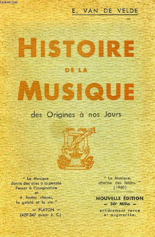 HISTOIRE DE LA MUSIQUE DES ORIGINES A NOS JOURS