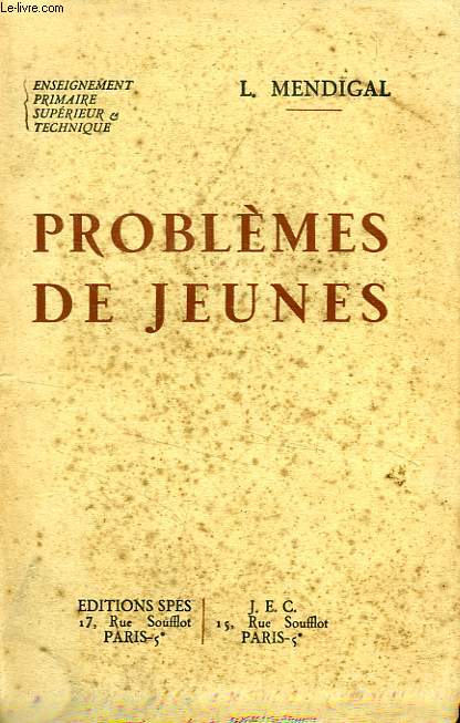 PROBLEMES DE JEUNES