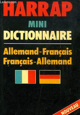 HARRAP MINI DICTIONNAIRE ALLEMAND-FRANCAIS / FRANCAIS-ALLEMAND