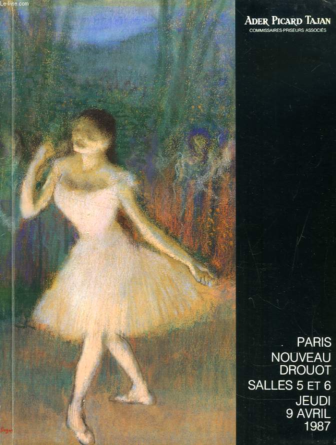 INPORTANTS TABLEAUX MODERNES (CATALOGUE)