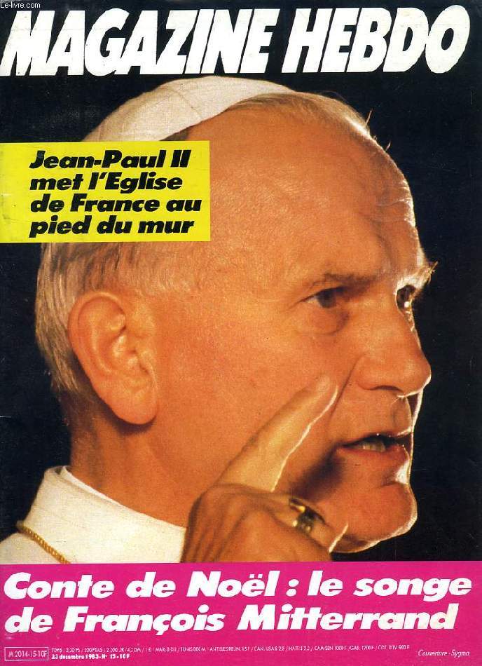 MAGAZINE HEBDO, N 15, DEC. 1983