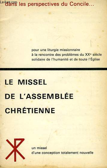MISSEL DE L'ASSEMBLEE CHRETIENNE