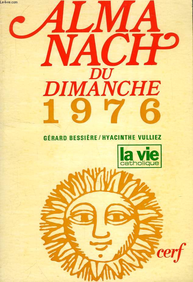 ALMANACH DU DIMANCHE, 1976
