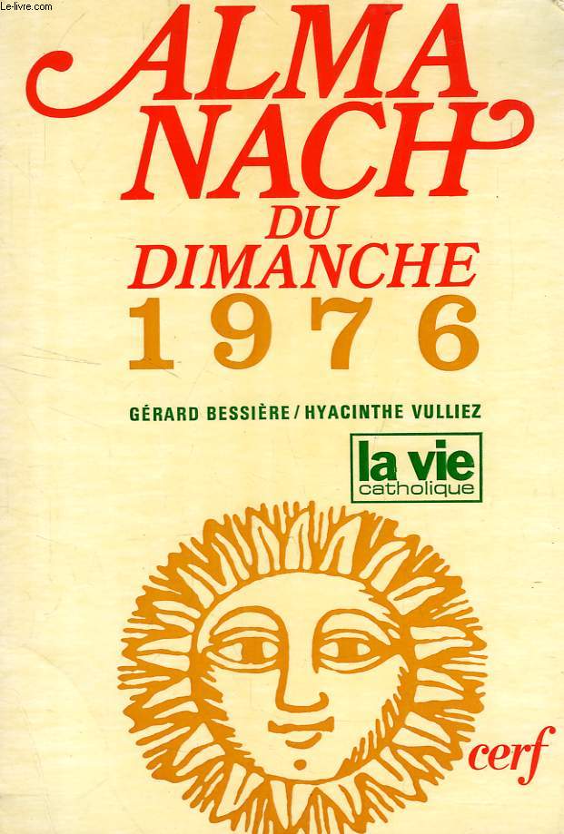 ALMANACH DU DIMANCHE, 1976