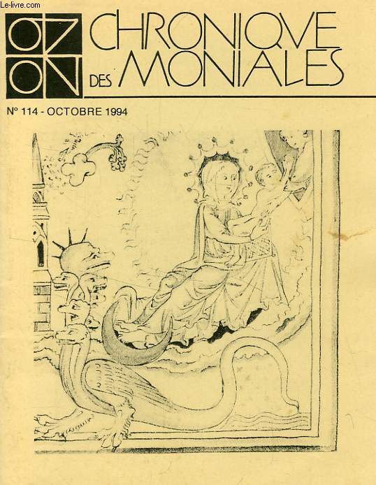 CHRONIQUES DES MONIALES, N 114, OCT. 1994