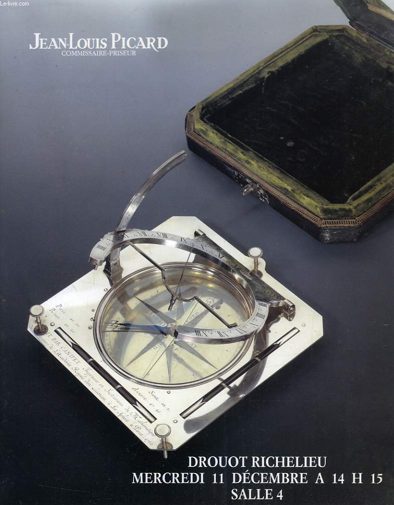 LIVRES ET INSTRUMENTS SCIENTIFIQUES (CATALOGUE)