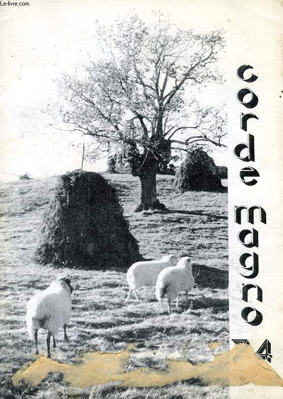 CORDE MAGNO (VOIX DE BELLOC), 19e ANNEE, N 74, NOV. 1973