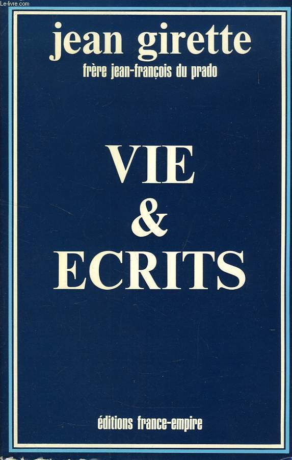 VIE ET ECRITS