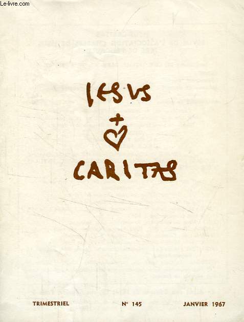 JESUS-CARITAS, N 145, JAN. 1967