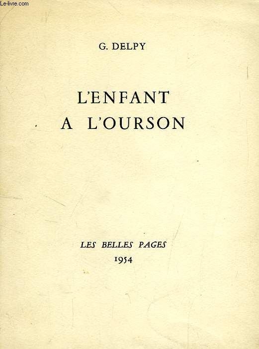 L'ENFANT A L'OURSON