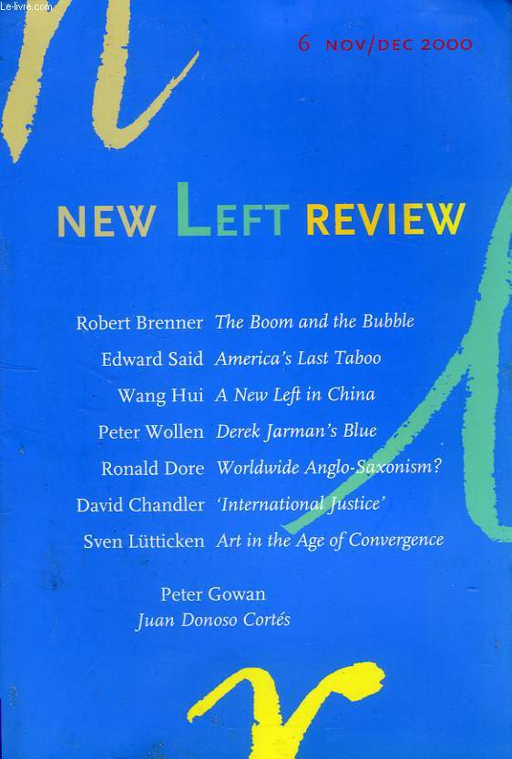 NEW LEFT REVIEW, 6, NOV.-DEC. 2000