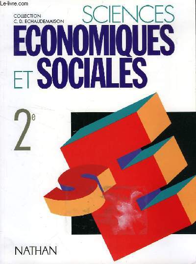 SCIENCES ECONOMIQUES ET SOCIALES, 2e