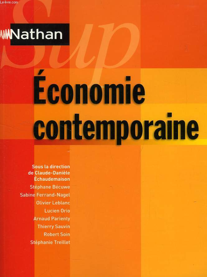 ECONOMIE CONTEMPORAINE