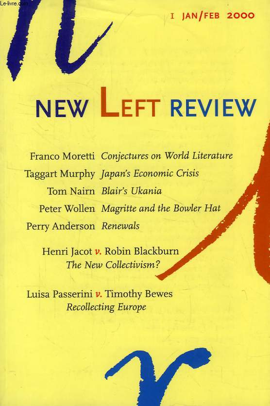 NEW LEFT REVIEW, N 1, JAN.-FEB. 2000