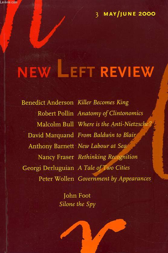 NEW LEFT REVIEW, N 3, MAY-JUNE 2000