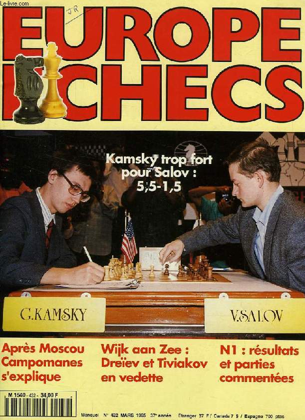 EUROPE ECHECS, N 432, MARS 1995