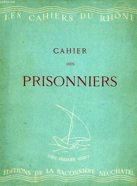 CAHIER DES PRISONNIERS