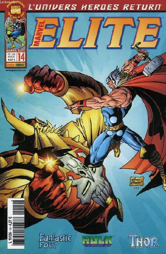 MARVEL ELITE, N 14, FEV. 2002, DE CHAIR ET DE PIERRE