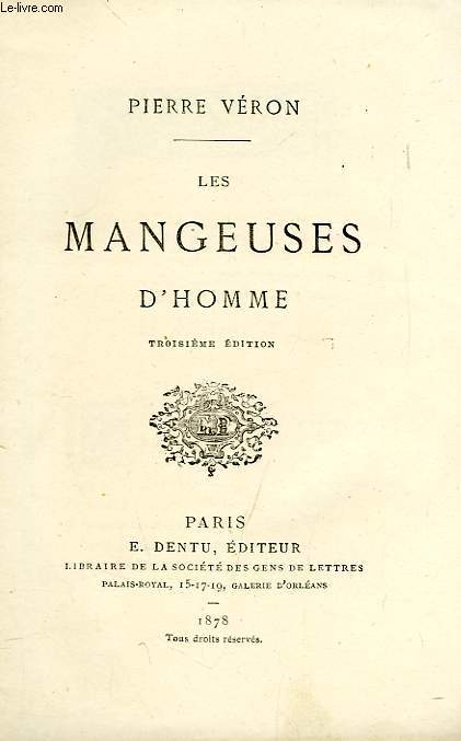 LES MANGEUSES D'HOMME