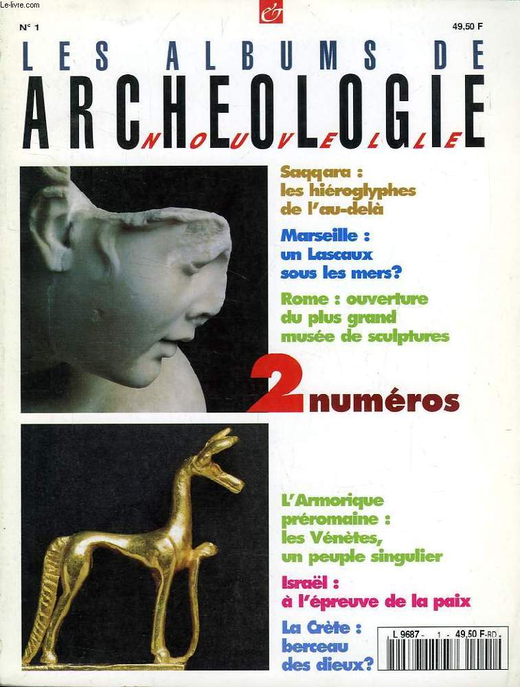 LES ALBUMS DE ARCHEOLOGIE NOUVELLE, N 1, 2 NUMEROS