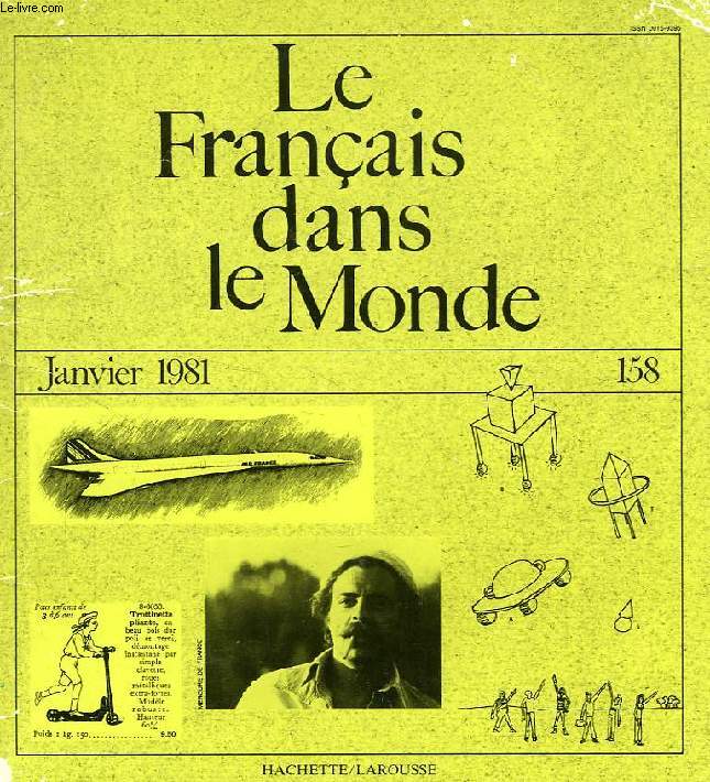 LE FRANCAIS DANS LE MONDE, N 158, JAN. 1981