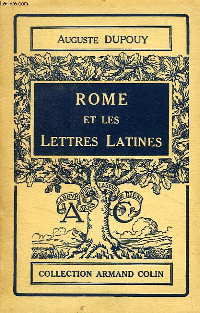 ROME ET LES LETTRES LATINES