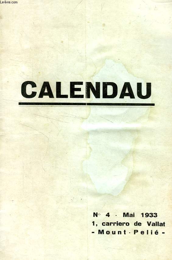 CALENDAU, N 4, MAI 1933, REVISTO FELIBRENCO MESADIERO