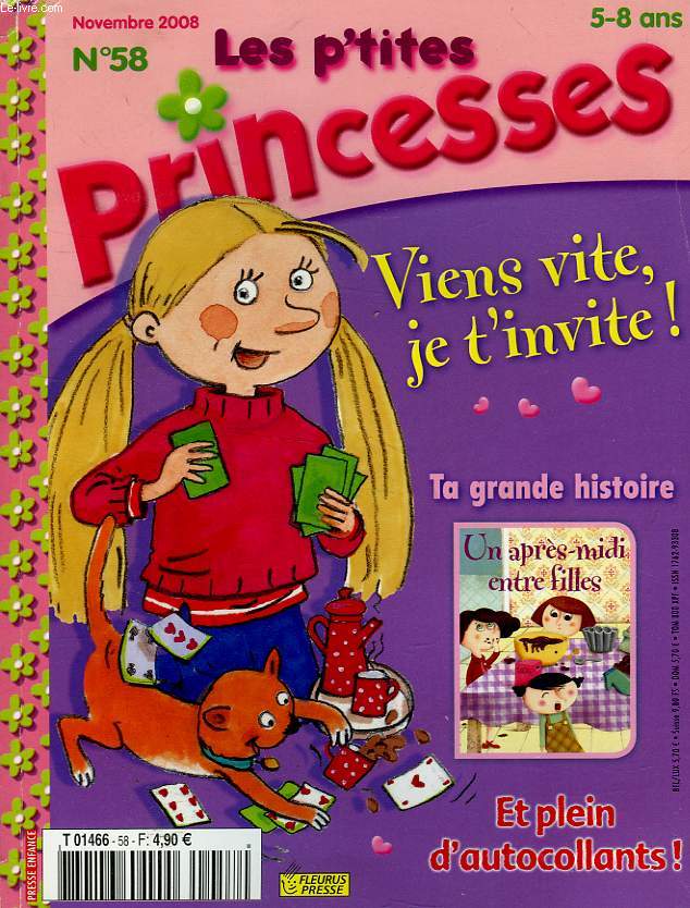 LES P'TITES PRINCESSES, N 58, NOV. 2008