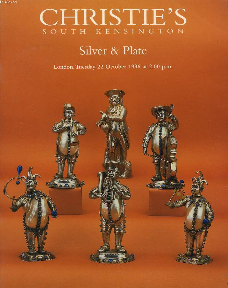 CHRISTIE'S, SILVER & PLATE (CATALOGUE)