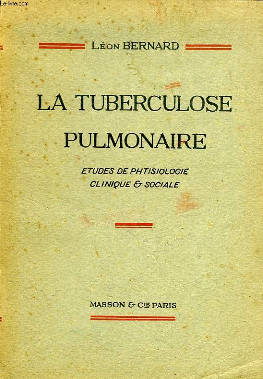 LA TUBERCULOSE PULMONAIRE