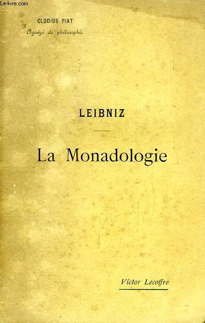 LA MONADOLOGIE