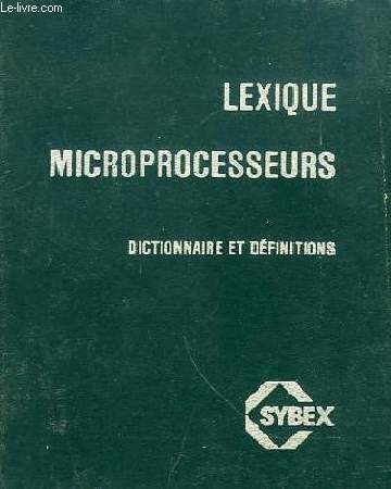 LEXIQUE MICROPROCESSEURS