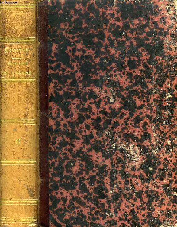 HISTOIRE GENERALE DE L'EGLISE, DEPUIS LA PREDICATION DES APOTRES JUSQU'AU PONTIFICAT DE GREGOIRE XVI, TOME VI