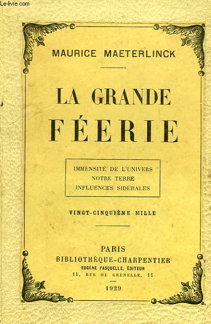 LA GRANDE FEERIE