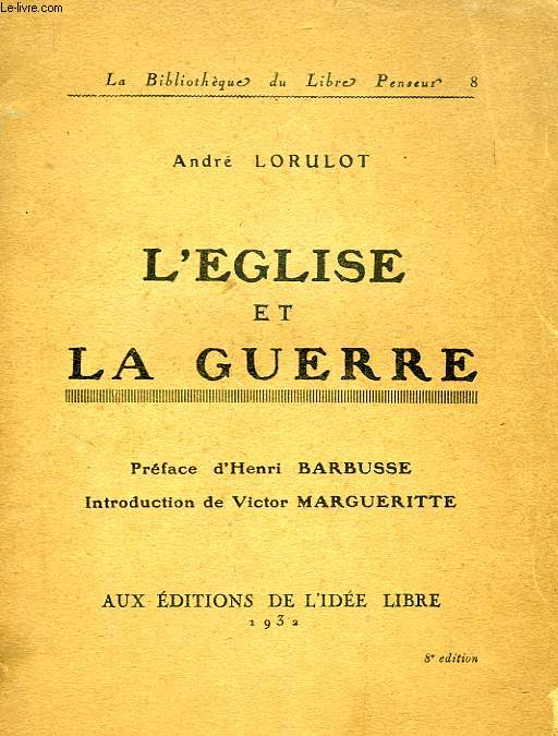 L'EGLISE ET LA GUERRE