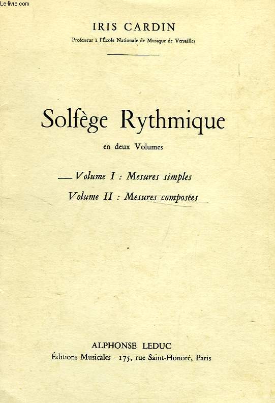 SOLFEGE RYTHMIQUE