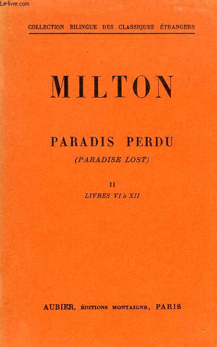 PARADIS PERDU, TOME II
