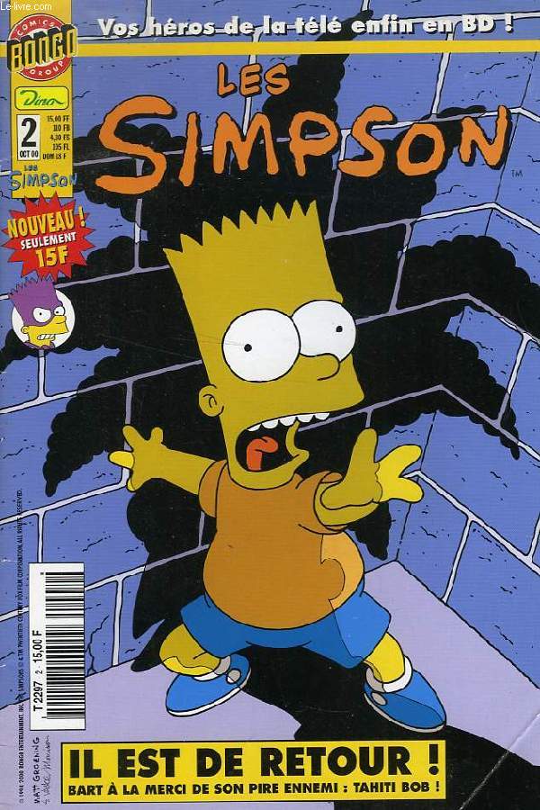 LES SIMPSON, N 2, OCT. 2000