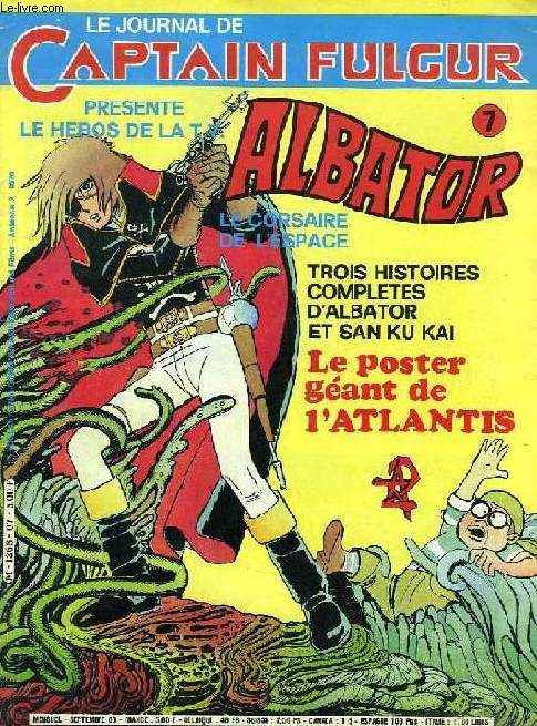 LE JOURNAL DE CAPTAIN FULGUR, N 7, ALBATOR