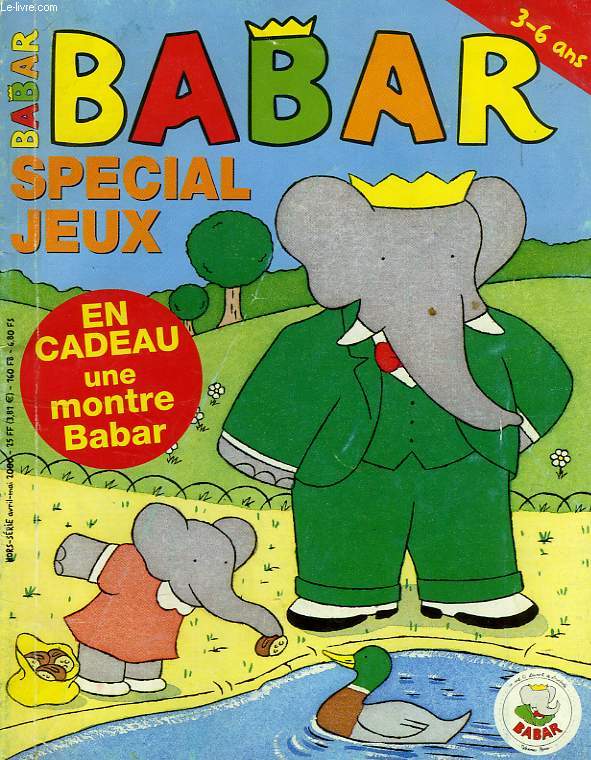BABAR, SPECIAL JEUX, H.S., AVRIL-MAI 2000