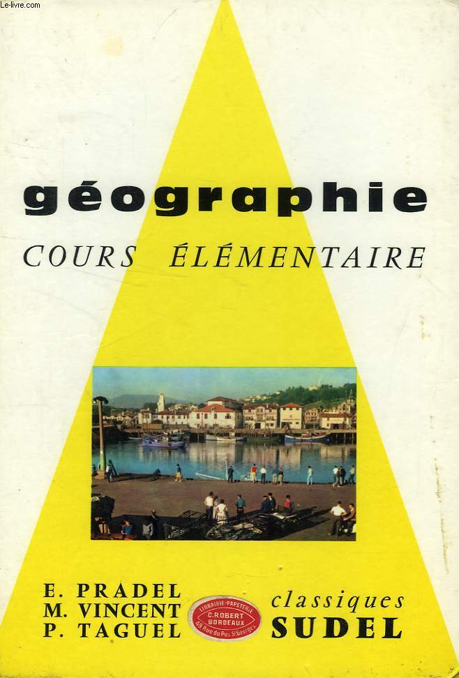 GEOGRAPHIE, COURS ELEMENTAIRE