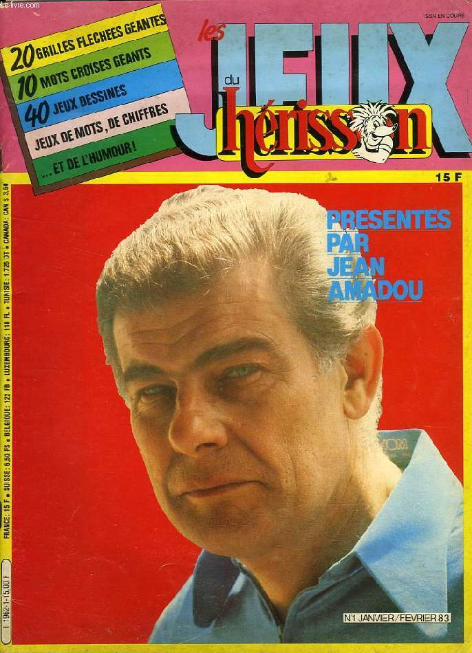 LES JEUX DU HERISSON, N 1, JAN.-FEV. 1983