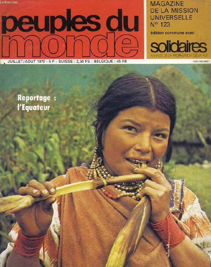 PEUPLES DU MONDE, N 123, AOUT 1979