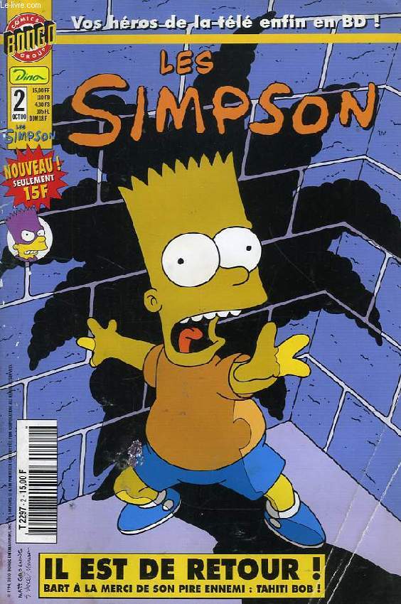 LES SIMPSON, N 2, OCT. 2000