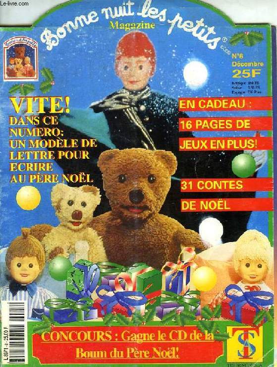 BONNE NUIT LES PETITS MAGAZINE, N 8, DEC.